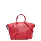 ルイ ヴィトン パルナセア ロックイットPM ショルダーバッグ ハンドバッグ 2WAY M94595 フランボワーズ ピンク レッド レザー レディース LOUIS VUITTON 【中古】